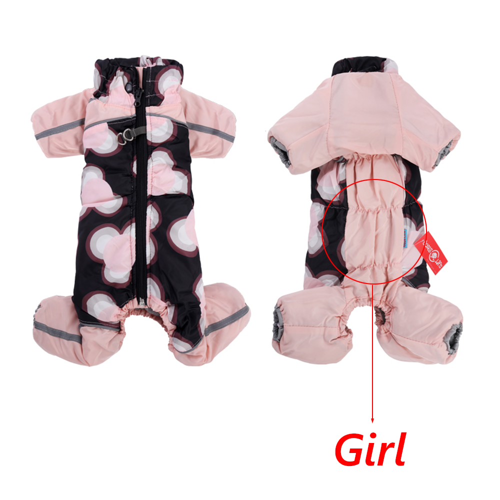 Thicken Fleece Male Female Pet Overalls for Small Dogs Winter Puppy Dog Cat Jumpsuit Chihuahua Yorkshire Rompers mascotas Suit