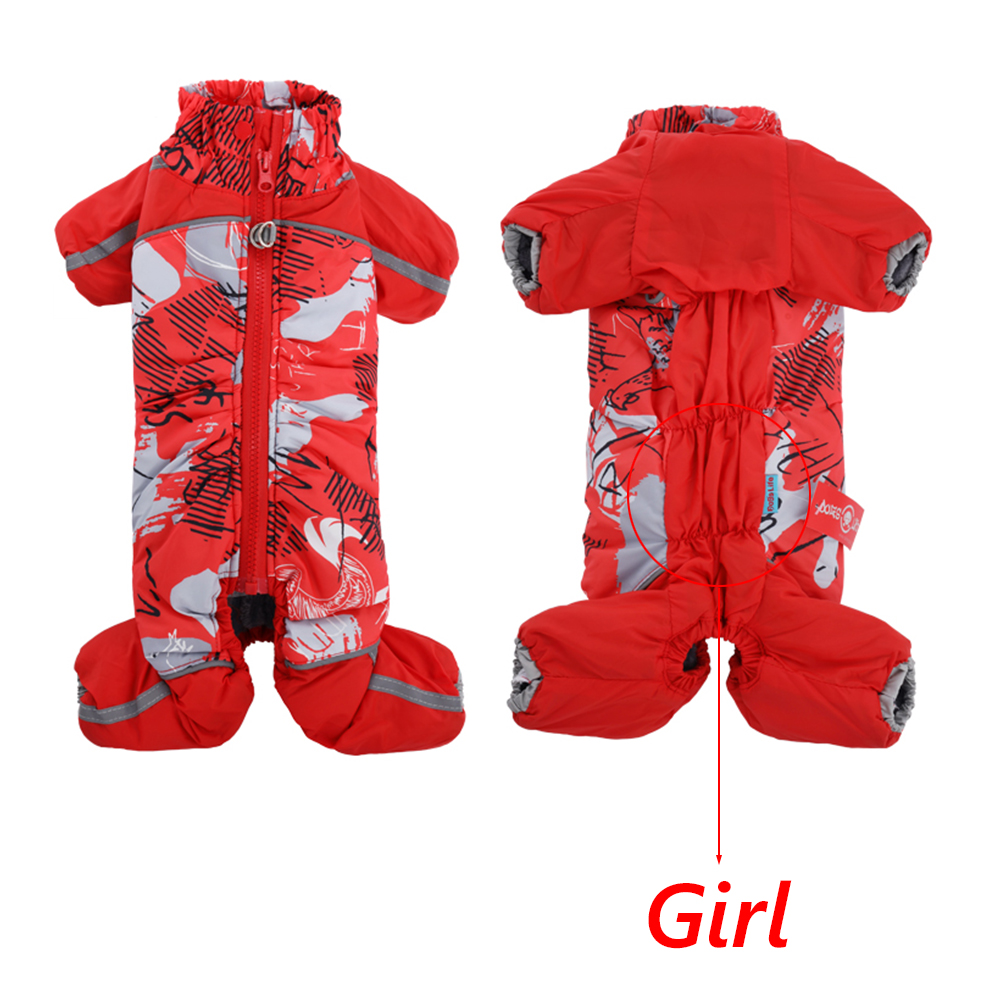Thicken Fleece Male Female Pet Overalls for Small Dogs Winter Puppy Dog Cat Jumpsuit Chihuahua Yorkshire Rompers mascotas Suit